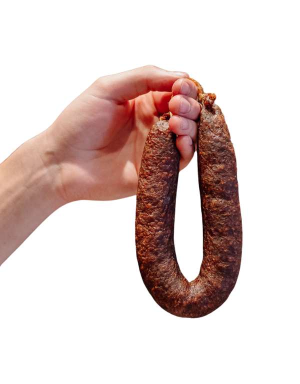 Bauernbratwurst, abgehangen