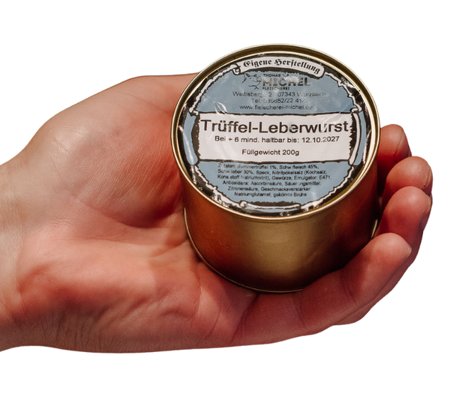 Trüffel-Leberwurst